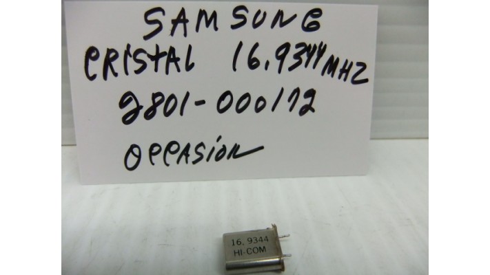 Samsung 2801-000172crystal 16.9344MHZ